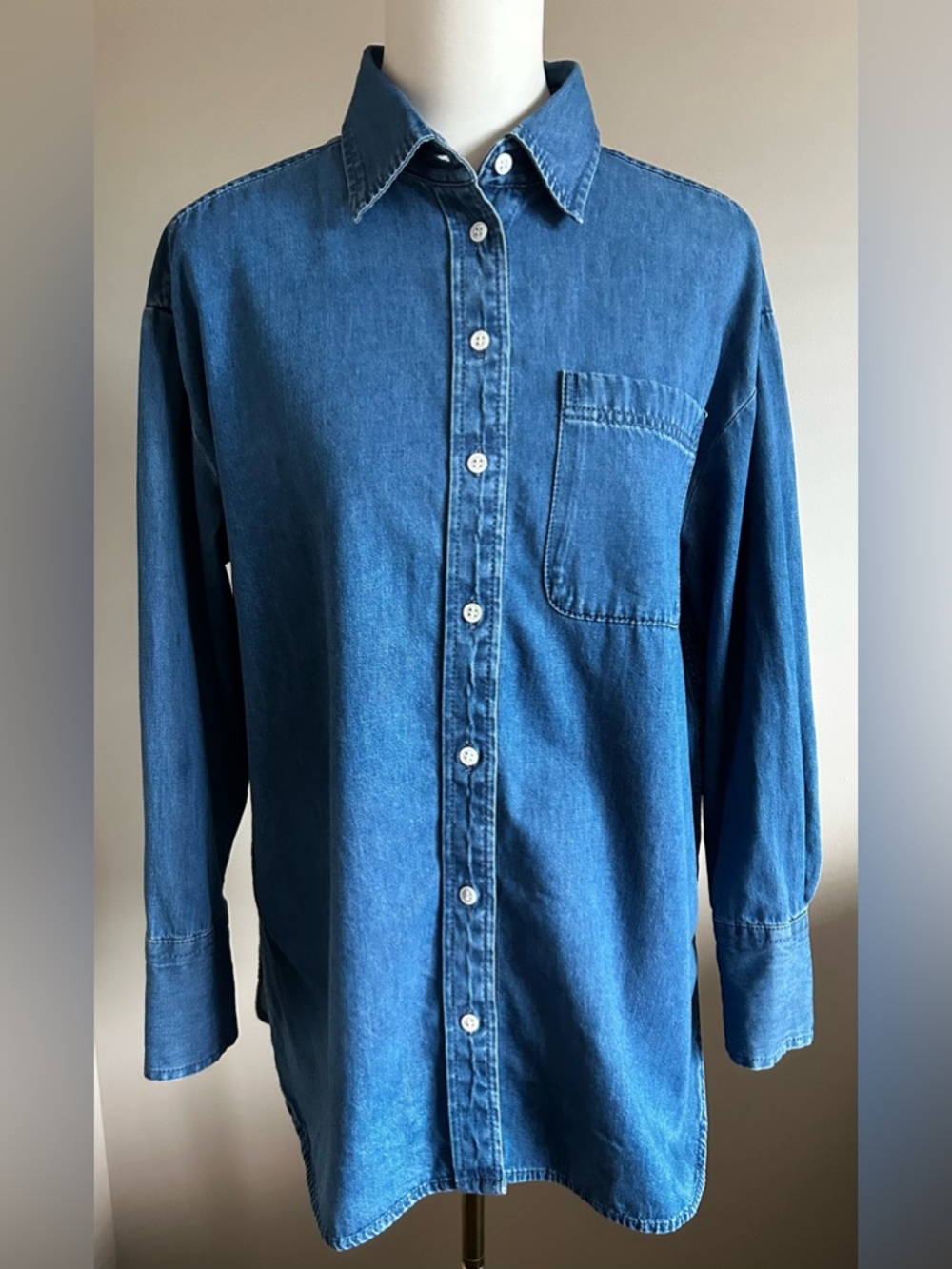 Banana Republic Denim Button-Up Shirt